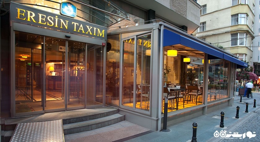 درب ورودی هتل ارسین تاکسیم پرمیر